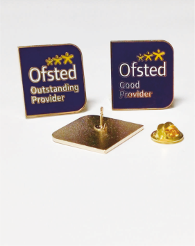 Ofsted Enamel Badges