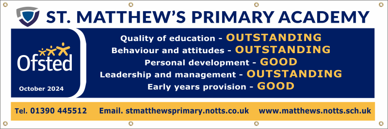 Ofsted banner - Template 4