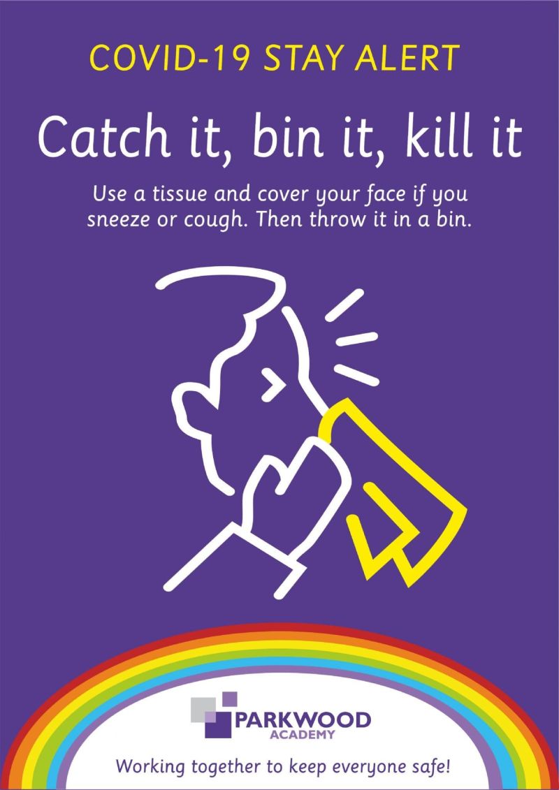 Catch it, Bin it, Kill it Sign