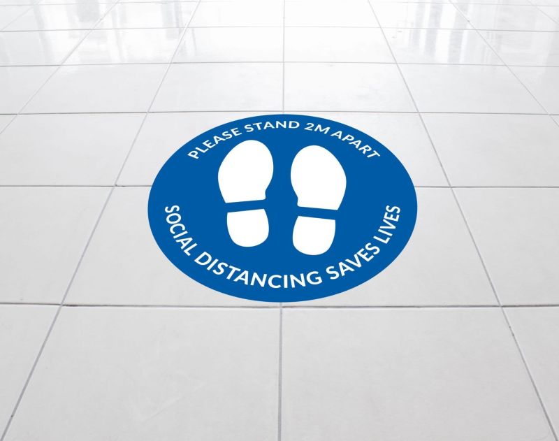 Floor stickers - Template 3