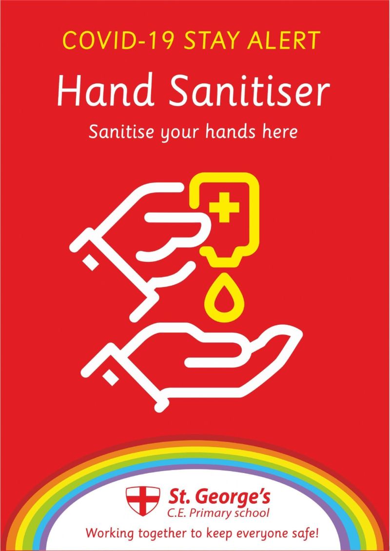 Hand Sanitiser Sign