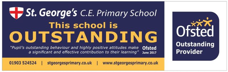 Ofsted Outstanding banner - Template 4