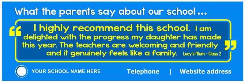 Parent Quotation banner - Template 2