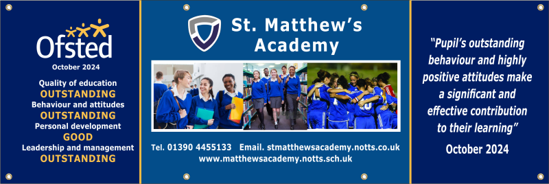 Ofsted banner - Template 3