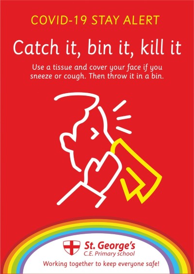 Catch it, Bin it, Kill it Sign