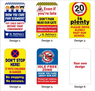 Flex Pavement safety sign