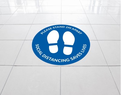 Floor stickers - Template 3