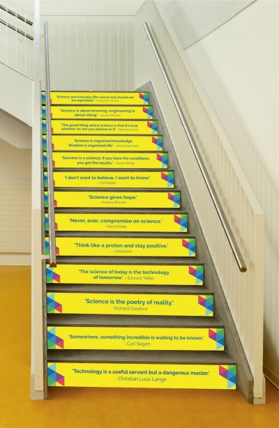 Stair Riser signs