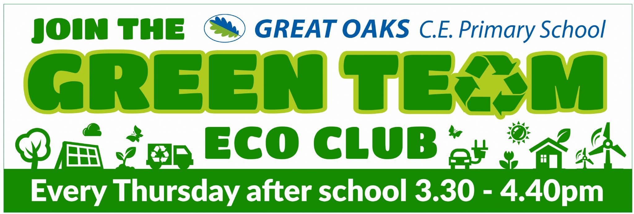 Eco Club banner  - Template 2