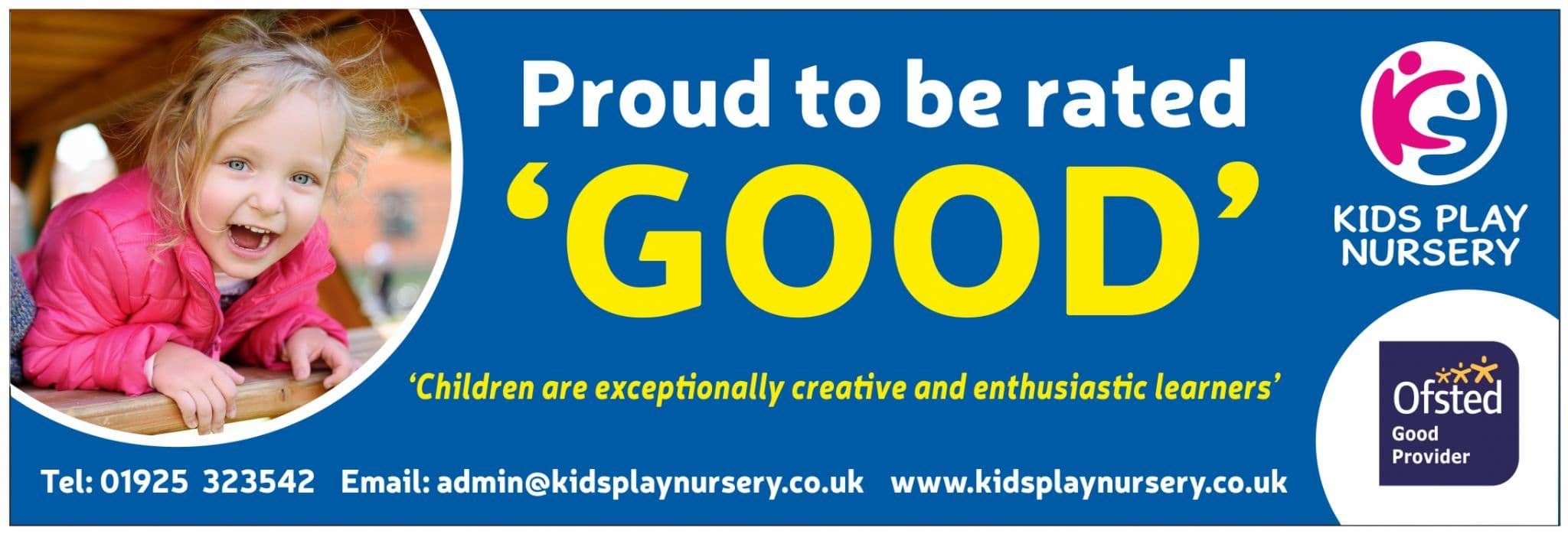 Ofsted Good banner - Template 7