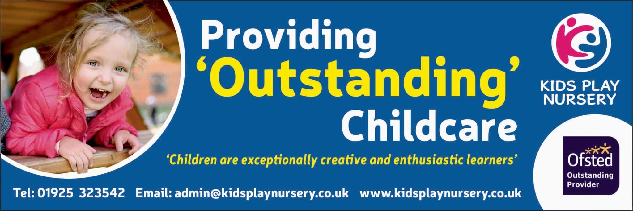 Ofsted Outstanding banner - Template 7